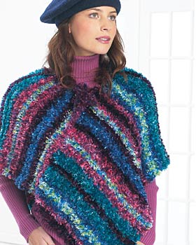 Free Crochet Pattern for Adult Poncho | FaveCrafts.com